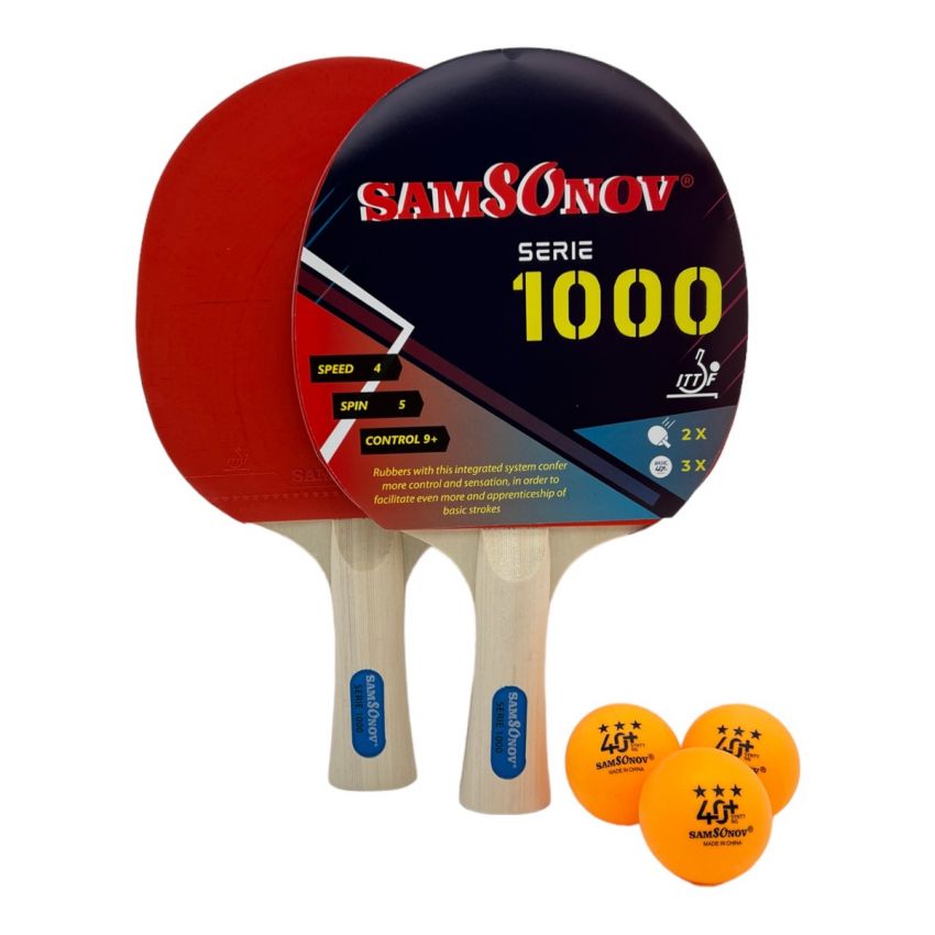 Samsonov Table Tennis Double Bat - Serie 1000