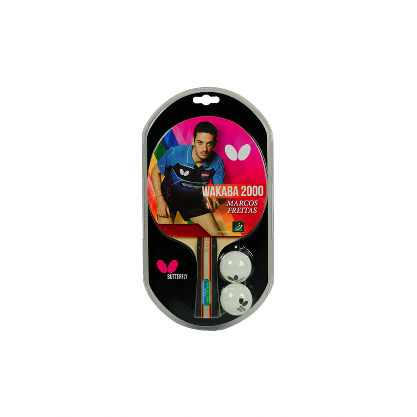 Butterfly Table Tennis Bat WAKABA 2000
