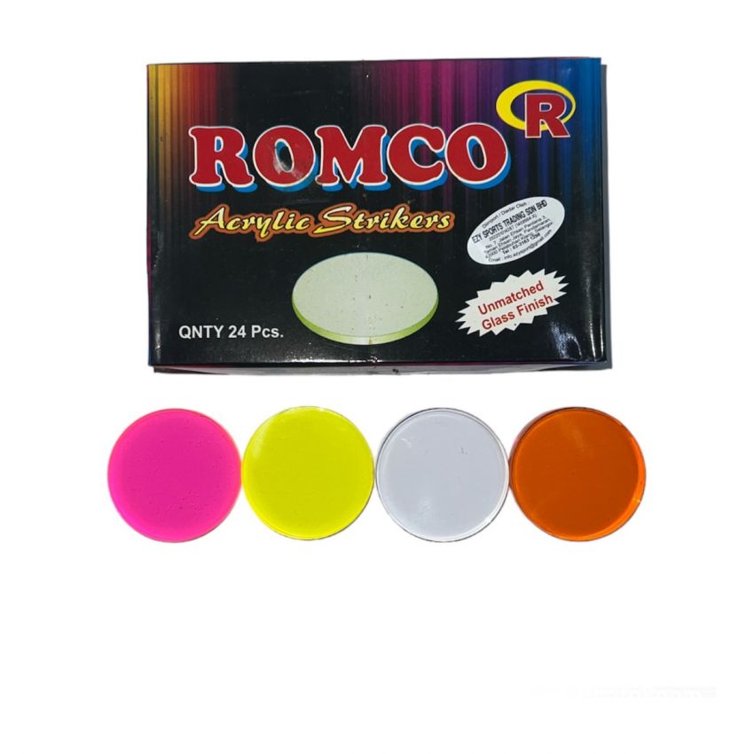 ROMCO Carrom Stricker Acrylic (24pcs/box)