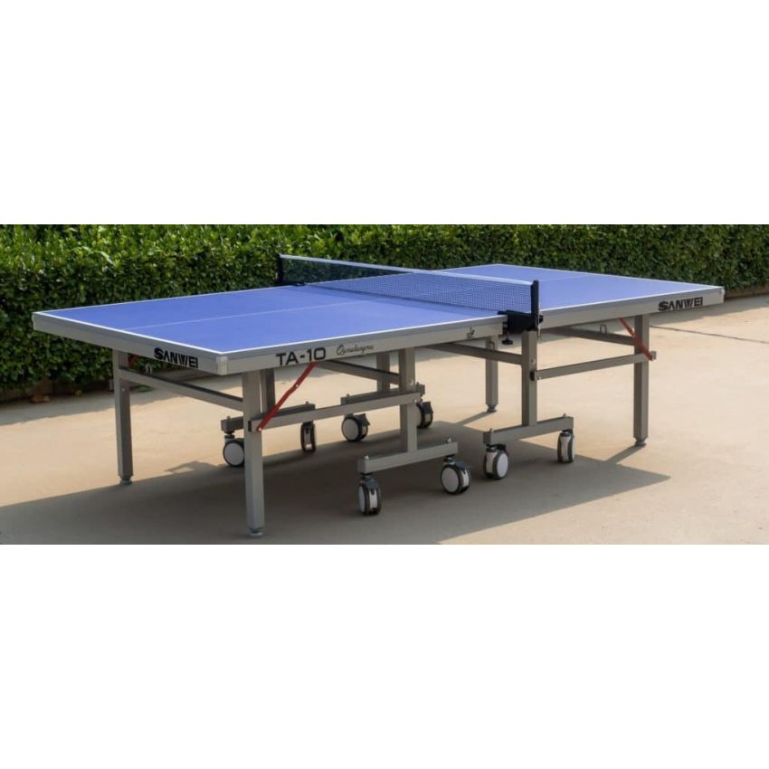 Sanwei Table Tennis Table TA-10 (25mm) ITTF Approved #Contact us now to get your delivery quote#