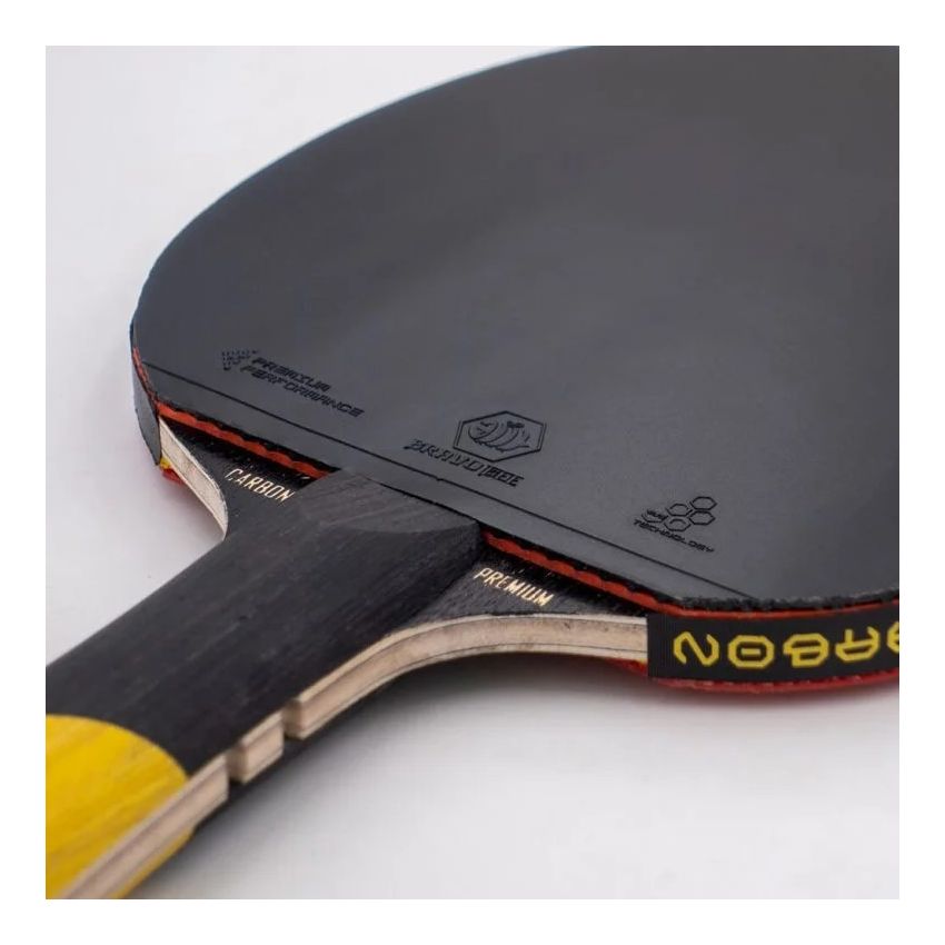 BravoBee Carbon Professional Table Tennis Bat with Cover