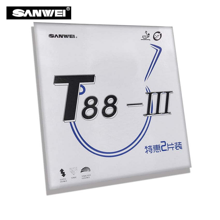Sanwei Table Tennis Rubber T88-III (2pcs/pack)